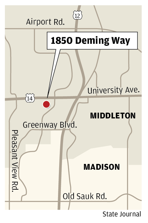 1850 Deming Way map